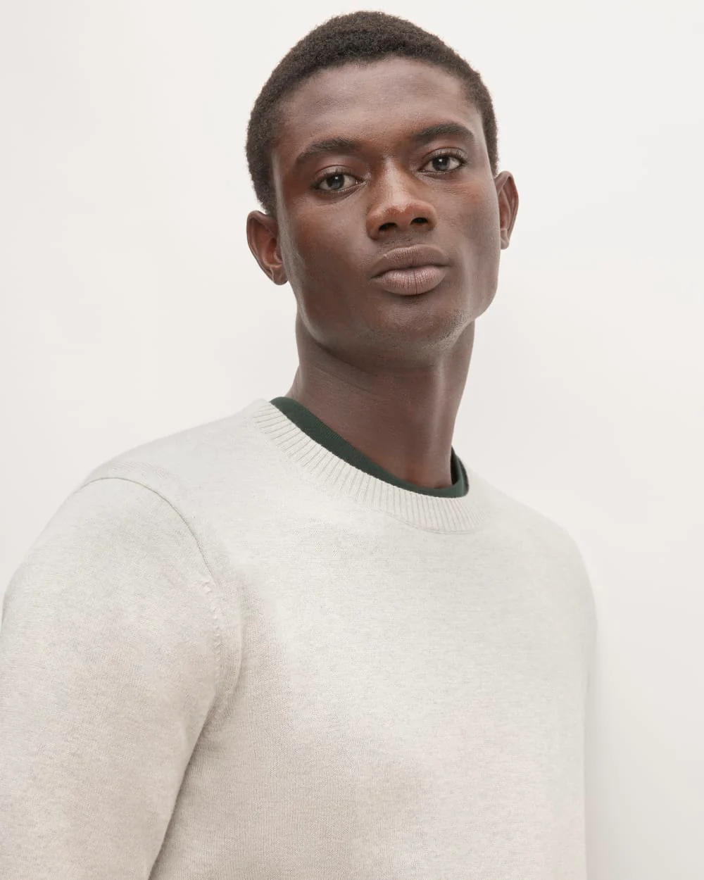 The No-Sweat Sweater | Uniform | Chalk - Image 4