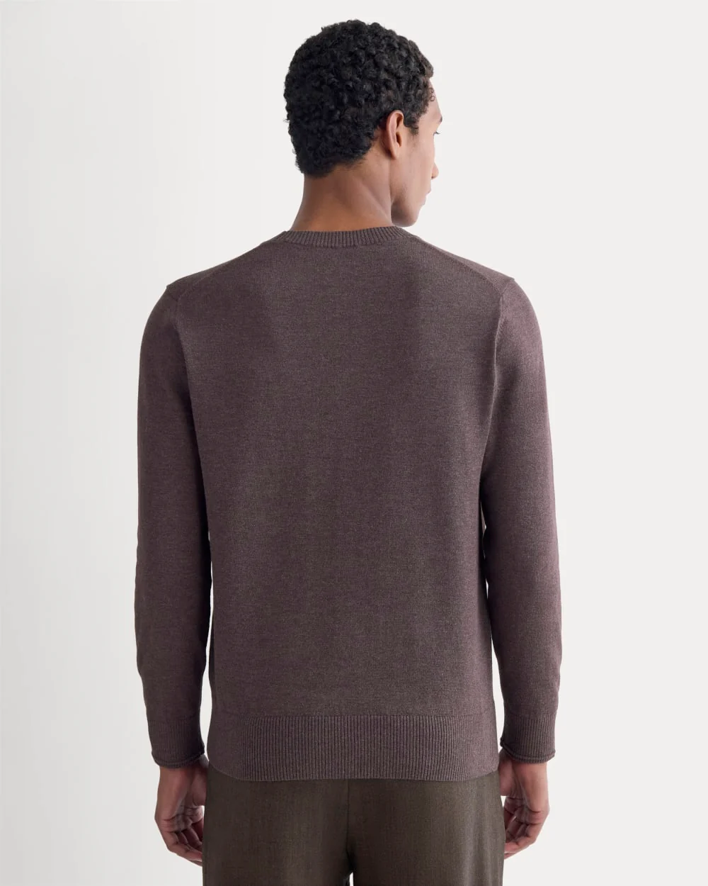 The No-Sweat Sweater | Uniform | Heathered Burgundy - Image 5