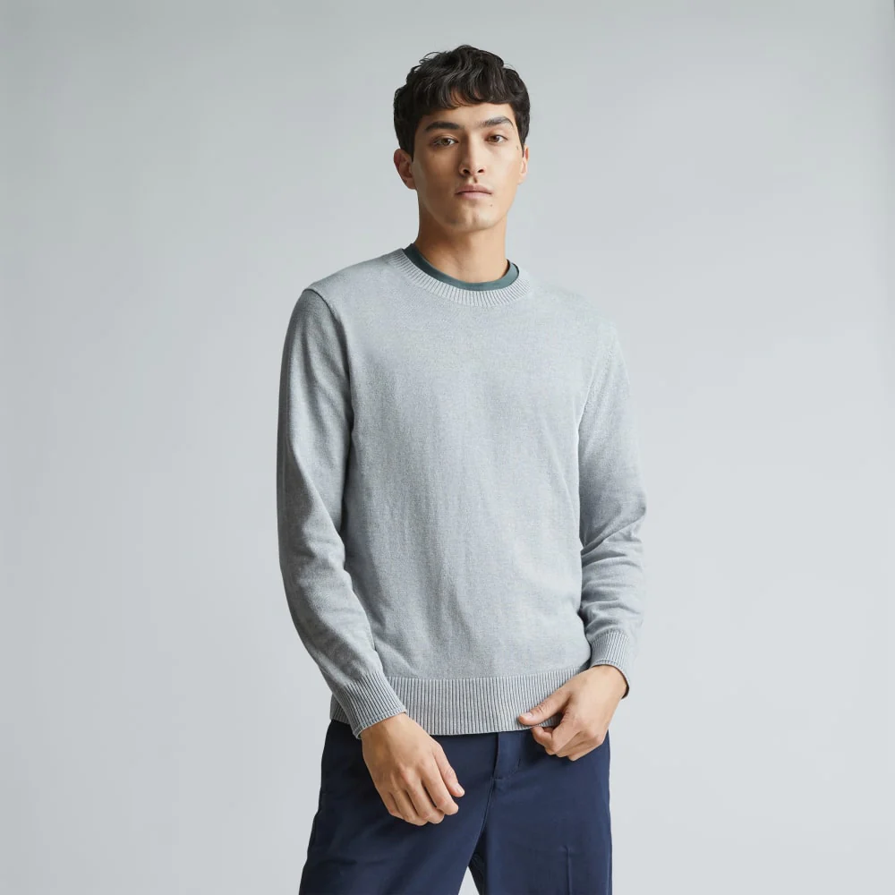 The No-Sweat Sweater | Uniform | Heathered Grey