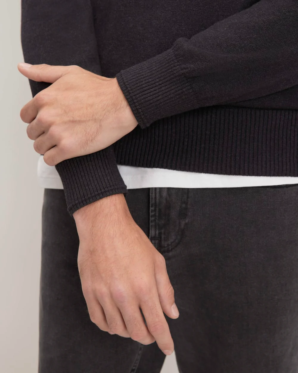 The No-Sweat Sweater | Uniform | New Black - Image 5