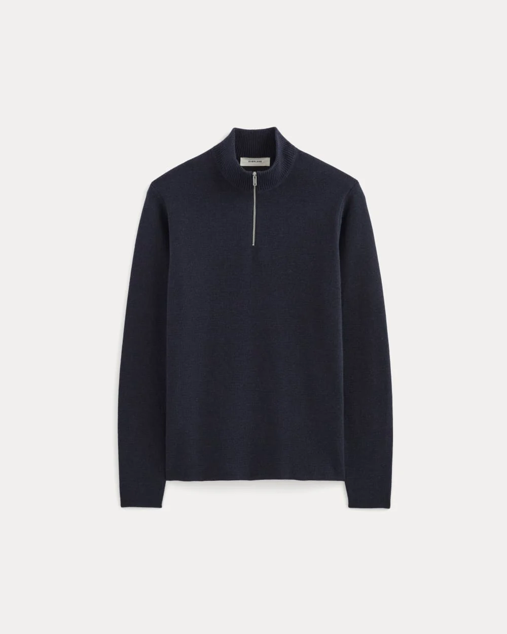 The No-Sweat Quarter-Zip | Heathered Midnight - Image 2