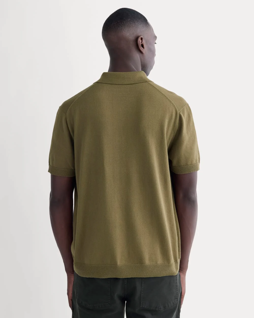 No-Sweat Polo | Olive - Image 5