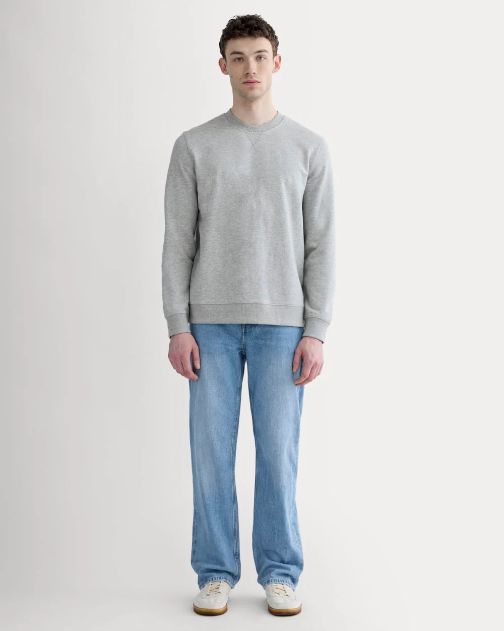 The Off-Duty Terry Crew | Heathered Grey - Image 3