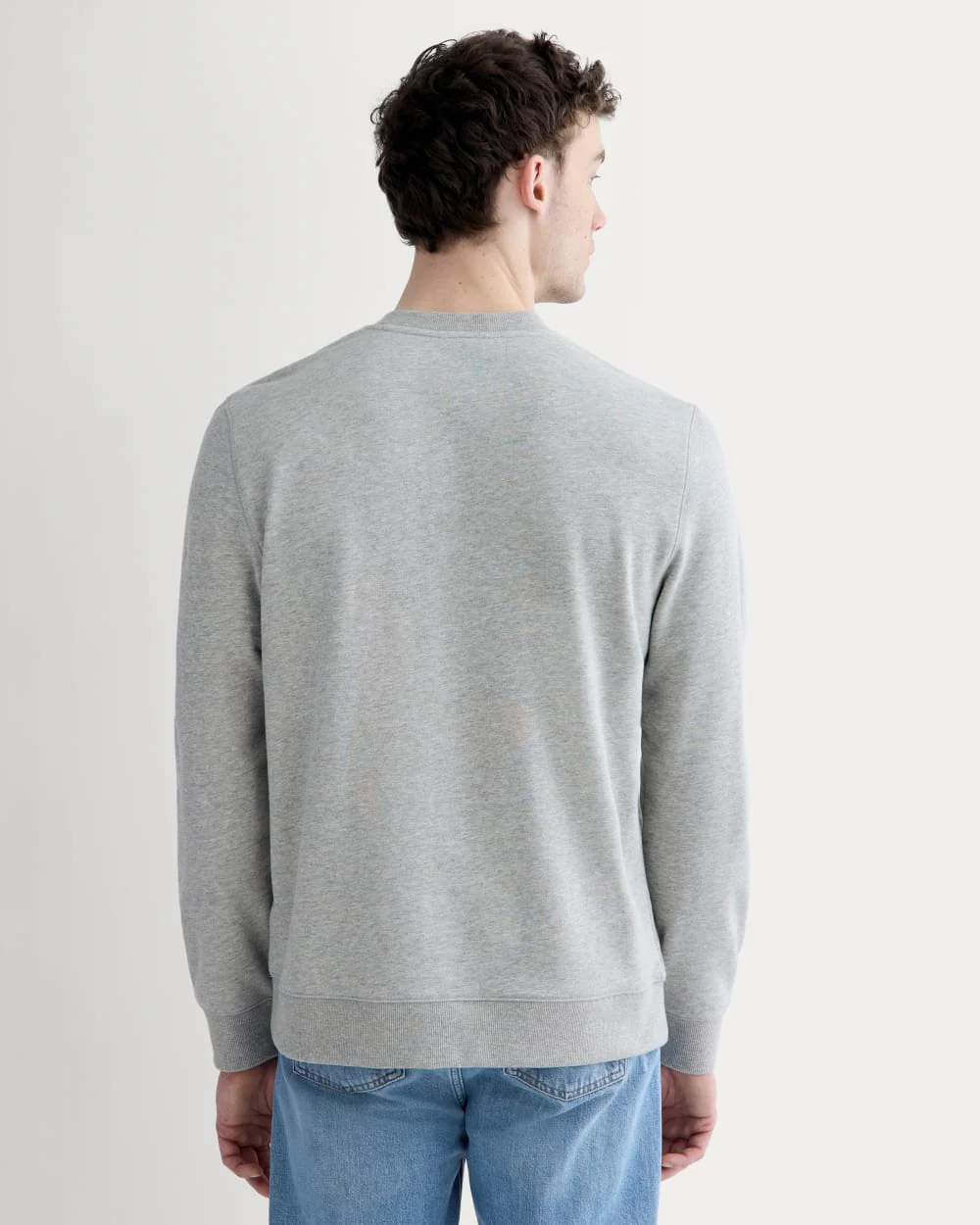 The Off-Duty Terry Crew | Heathered Grey - Image 5