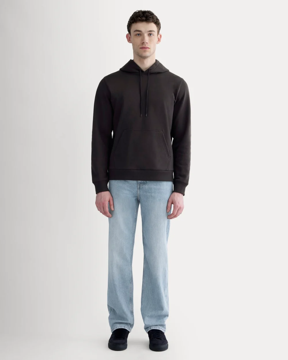 The Off-Duty Terry Hoodie | Black - Image 3