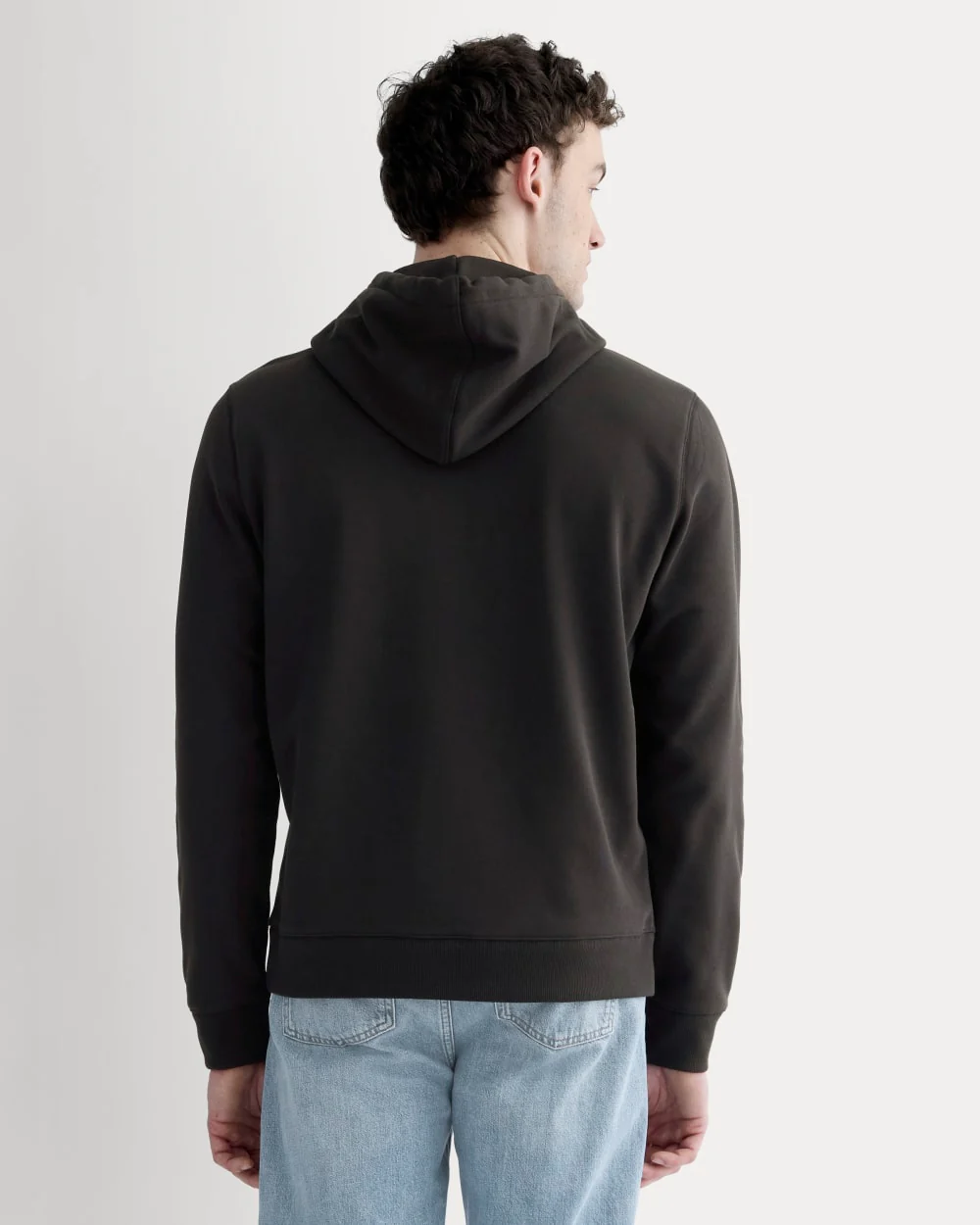 The Off-Duty Terry Hoodie | Black - Image 5