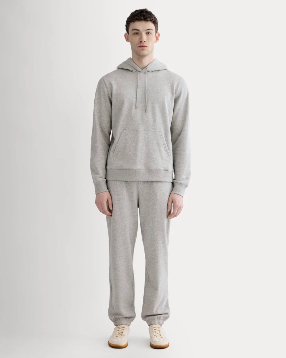 The Off-Duty Terry Hoodie | Heathered Grey - Image 3