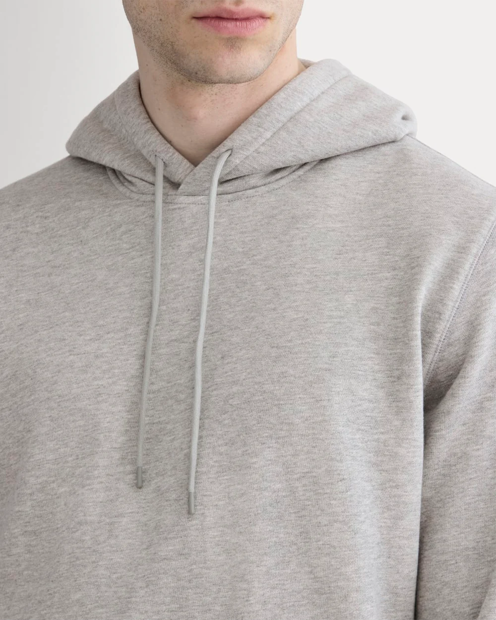 The Off-Duty Terry Hoodie | Heathered Grey - Image 4