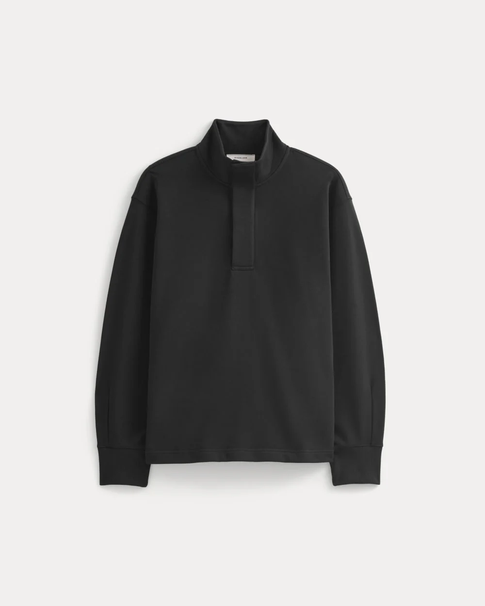 Off-Duty Terry Pullover | Black - Image 2