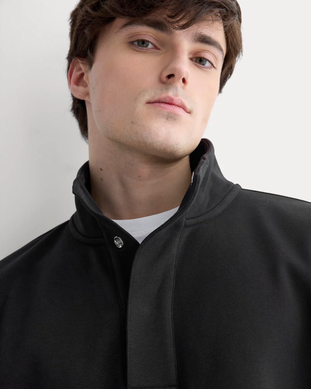 Off-Duty Terry Pullover | Black - Image 4