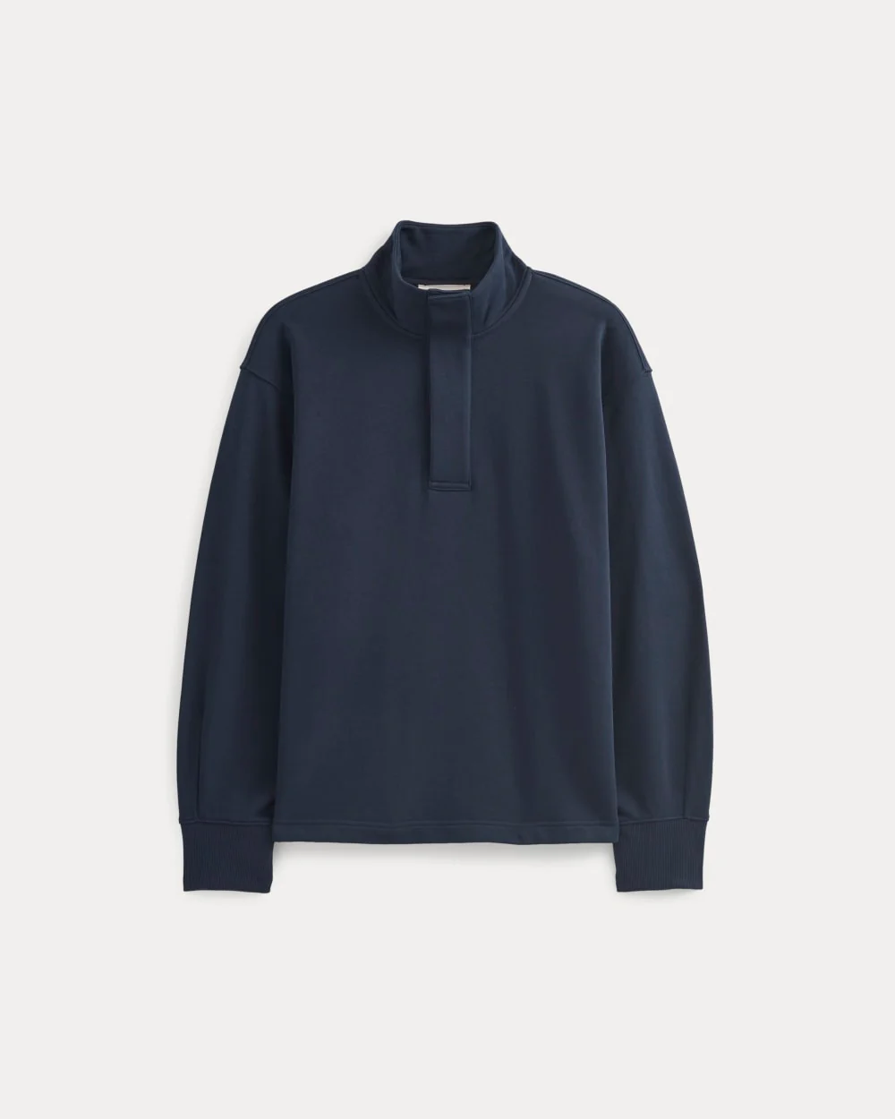 Off-Duty Terry Pullover | Deep Navy - Image 2
