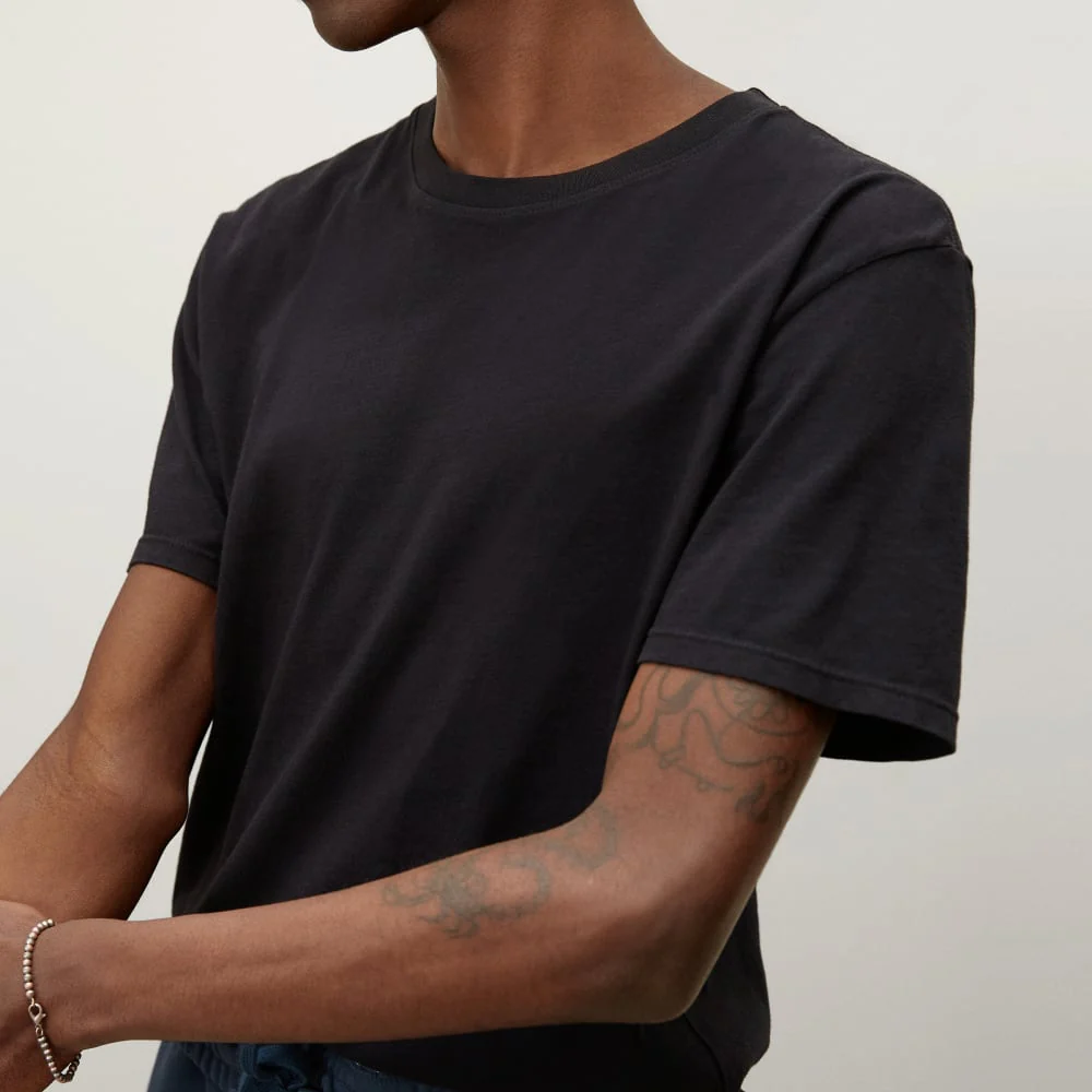 The Organic Cotton Crew | Black - Image 4