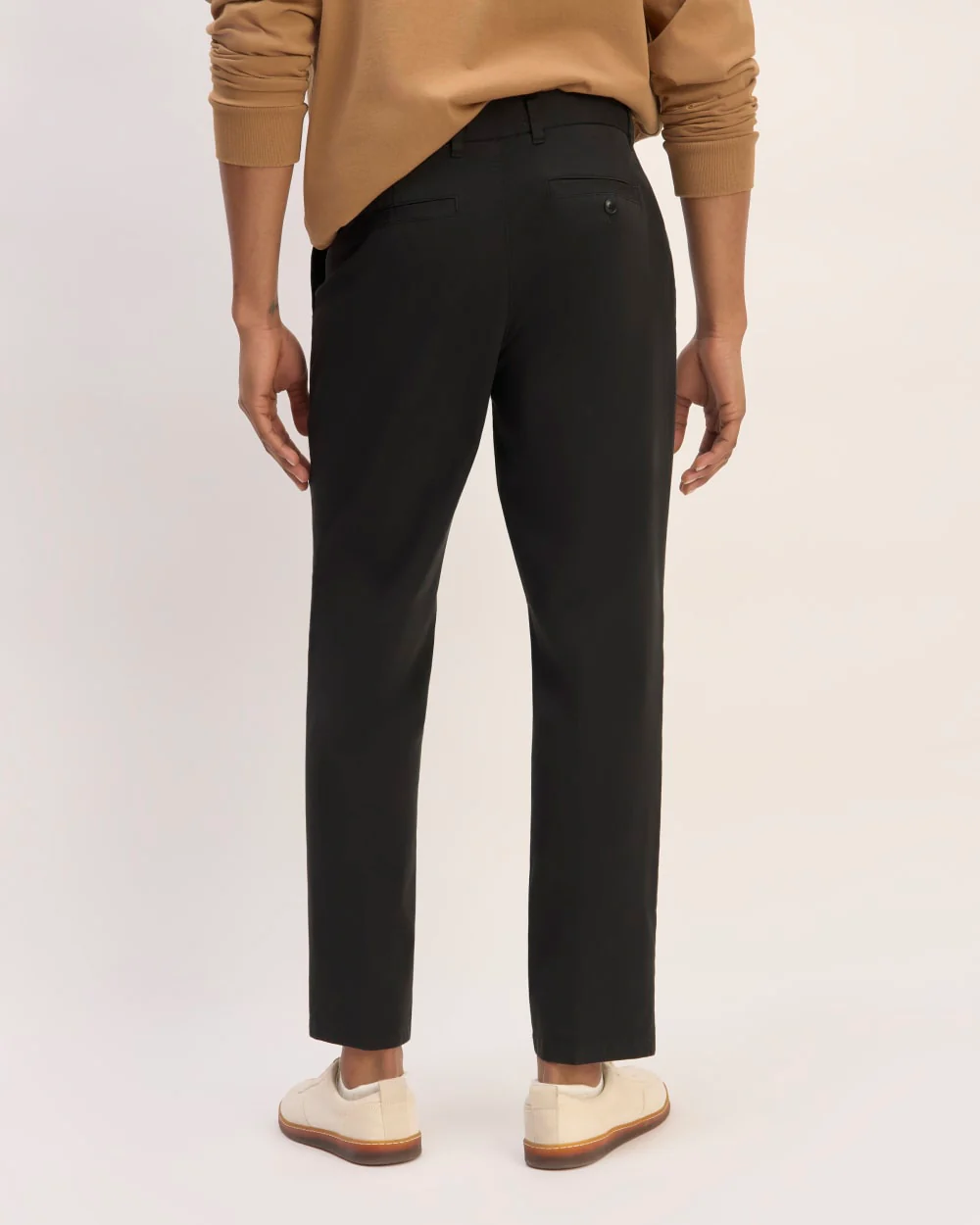 The Pleated Air Chino | Black - Image 6