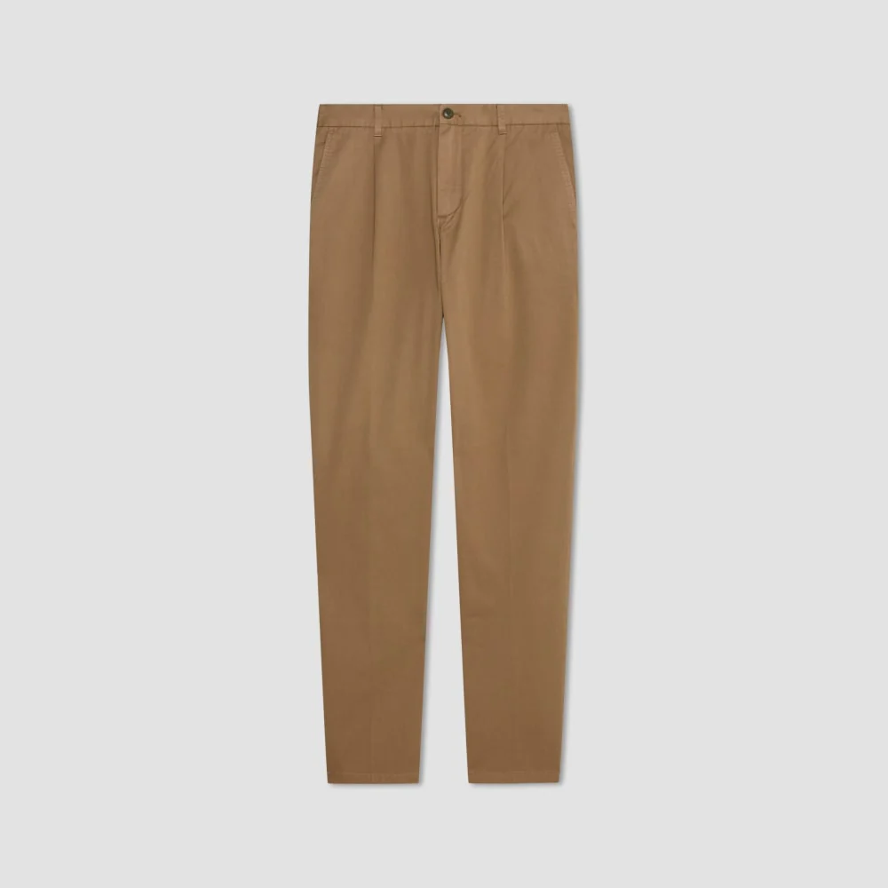The Pleated Air Chino | Toasted Coconut - Image 2