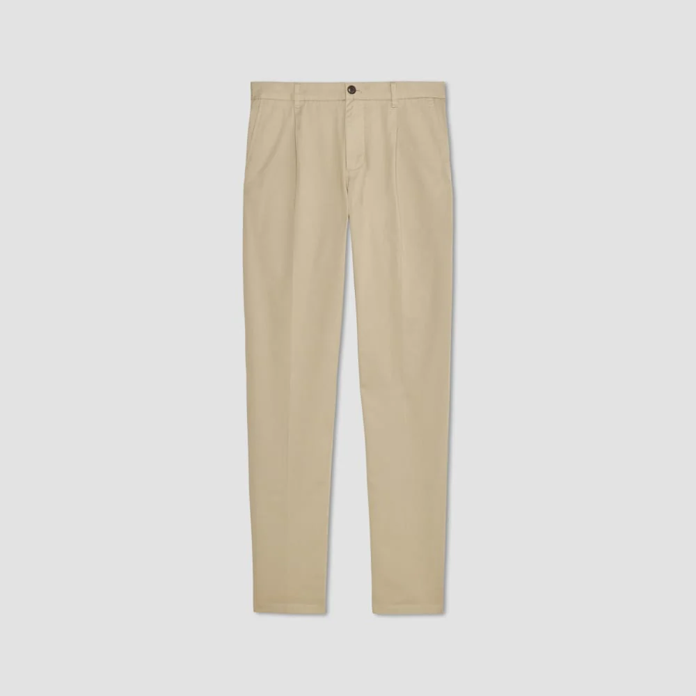 The Pleated Air Chino | Trench Coat Khaki - Image 2