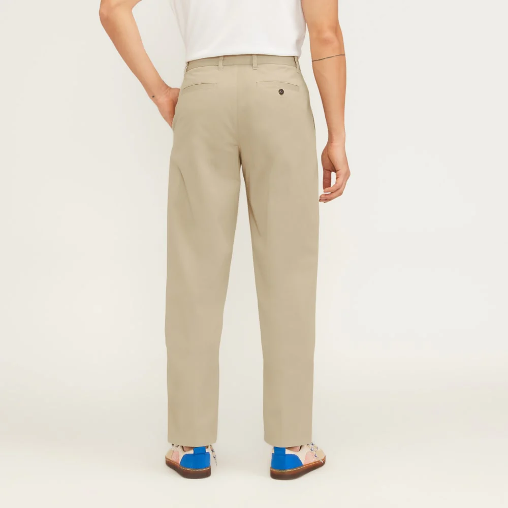 The Pleated Air Chino | Trench Coat Khaki - Image 6