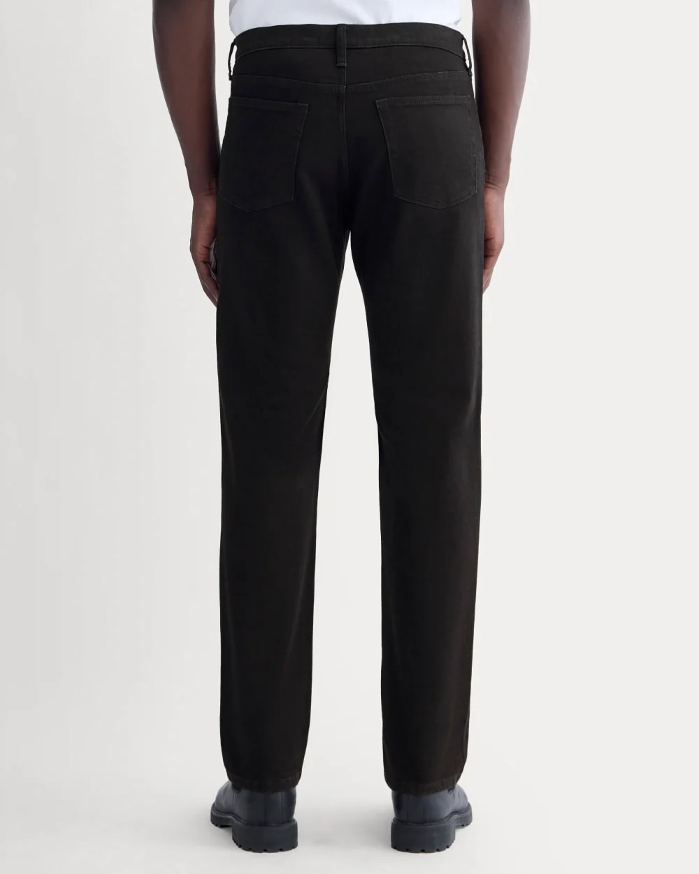 The Organic Cotton Straight-Leg Jean | Black - Image 5