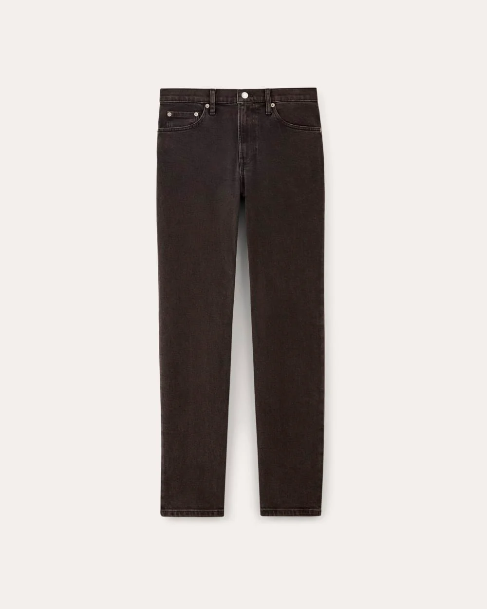 The Organic Cotton Straight-Leg Jean | Washed Black - Image 2
