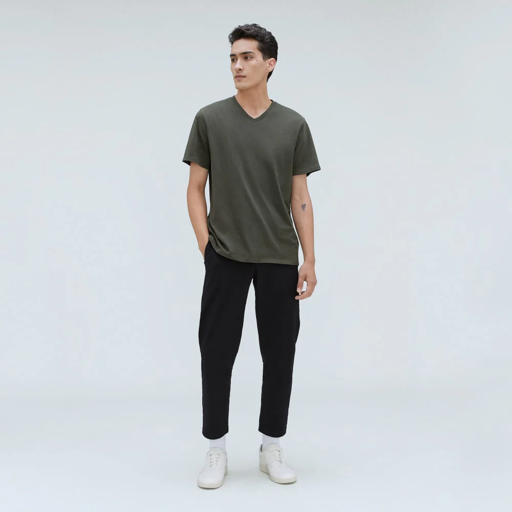 The Organic Cotton V-Neck Tee | Kambaba - Image 6