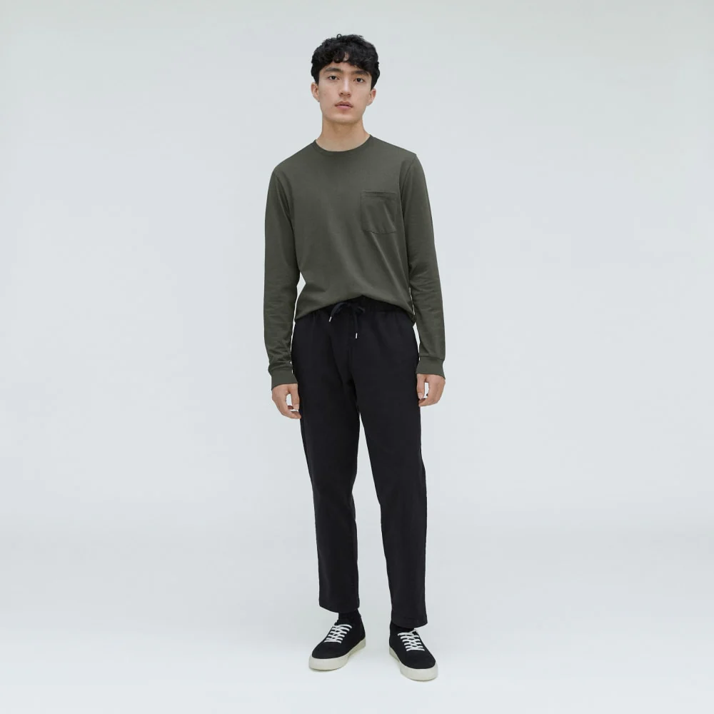 The Organic Cotton Long-Sleeve Pocket Tee | Kambaba - Image 6