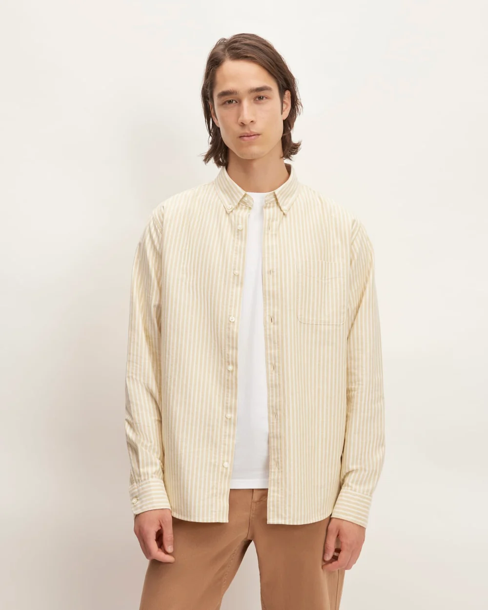 The Classic Oxford Shirt | Bone / Honey | Standard