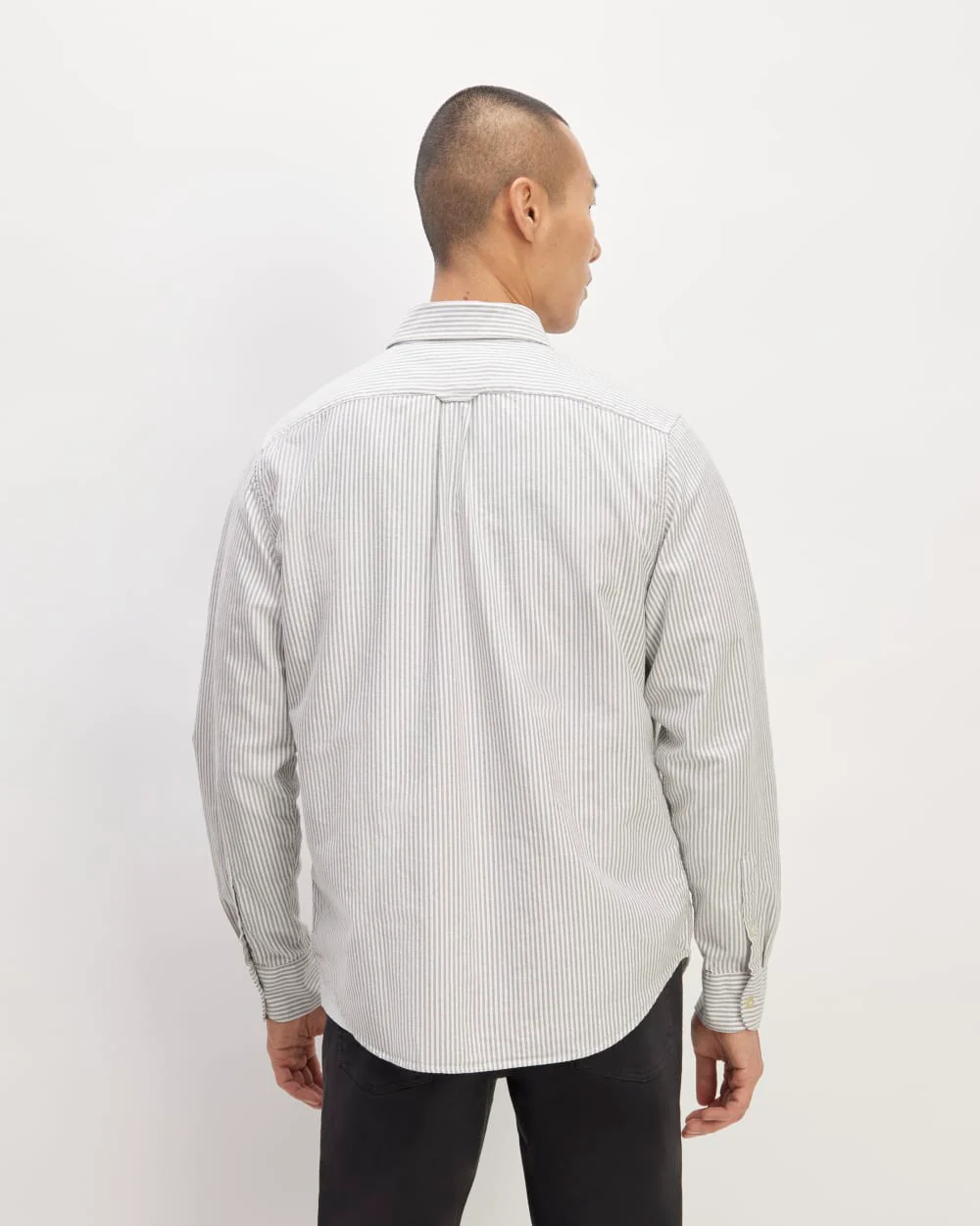 The Classic Oxford Shirt | Charcoal / White | Standard - Image 6