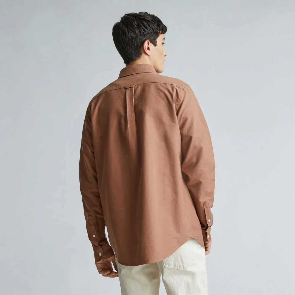 The Classic Oxford Shirt | Carob Brown | Standard - Image 3