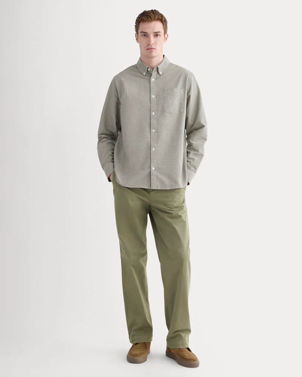 The Classic Oxford Shirt | Forest Night Gingham | Standard - Image 3