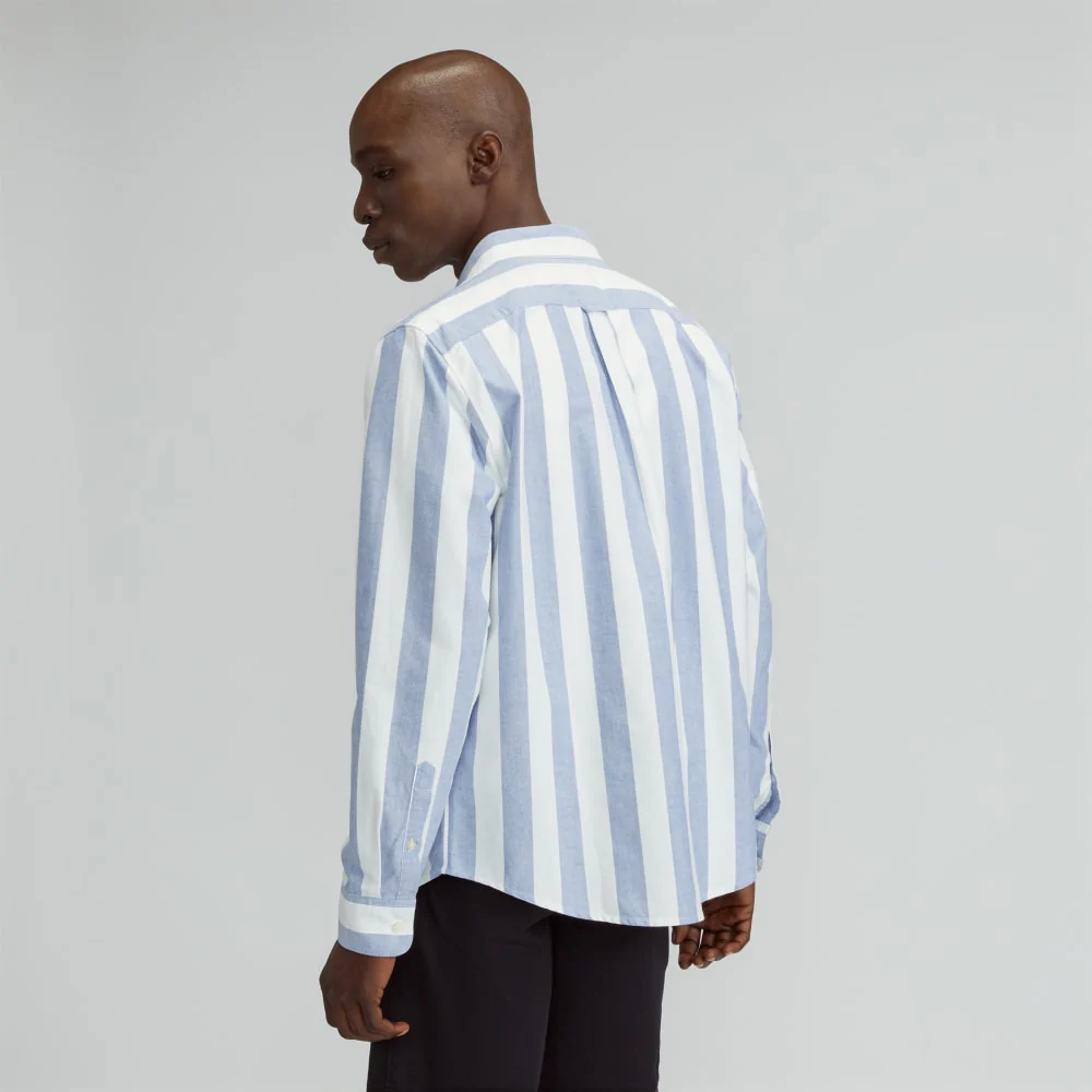 The Classic Oxford Shirt | Mazarine Blue / Bone | Standard - Image 3