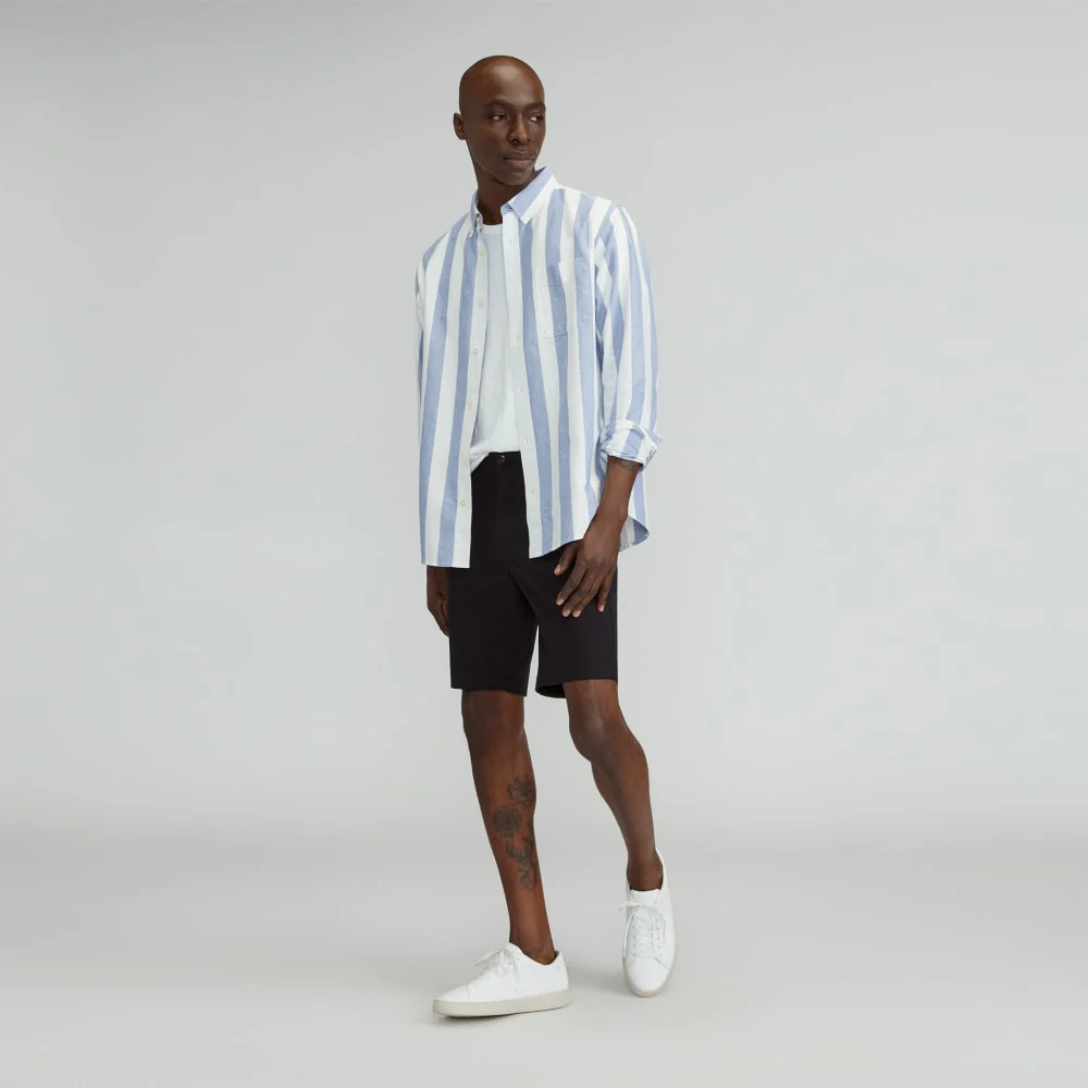 The Classic Oxford Shirt | Mazarine Blue / Bone | Standard - Image 6