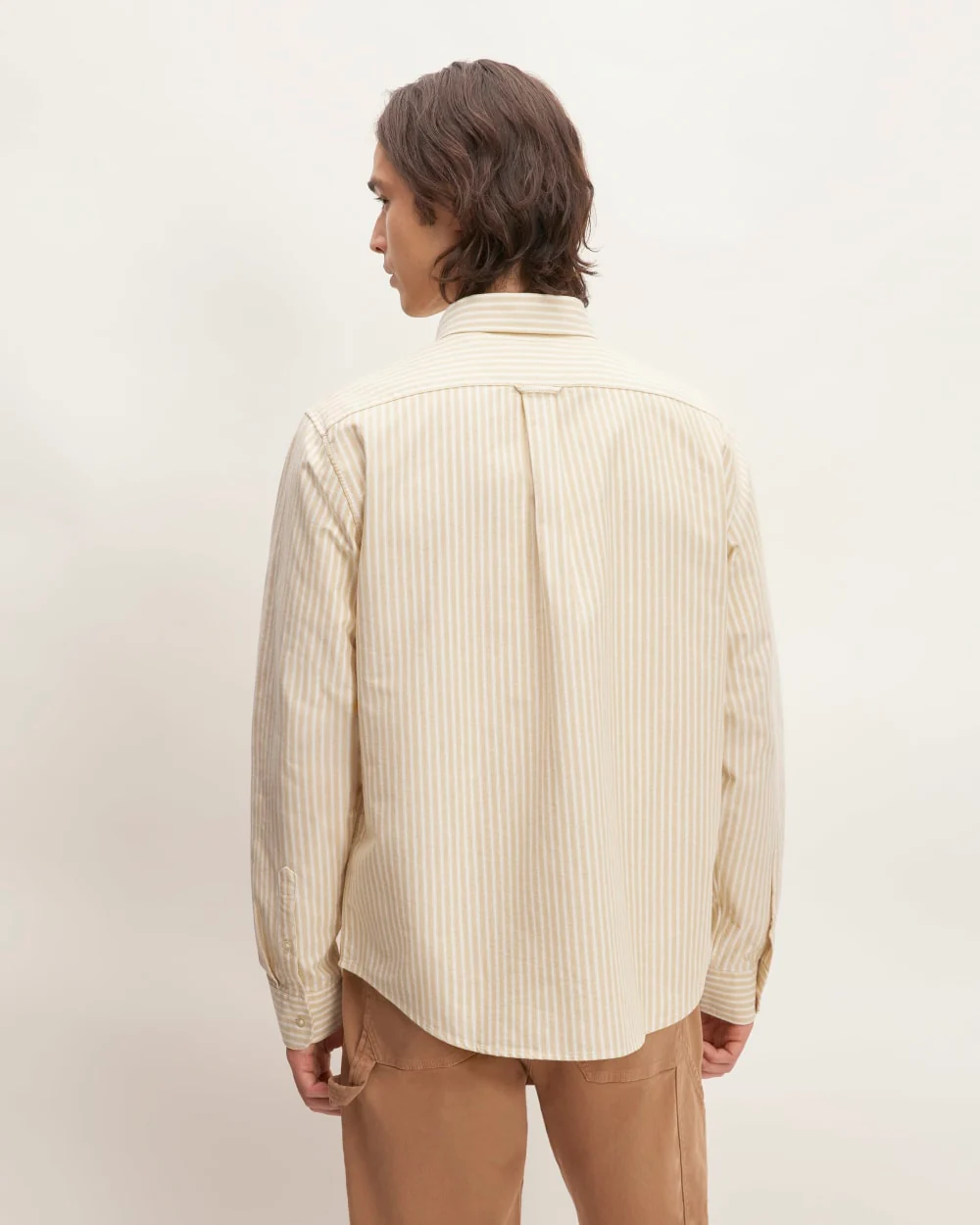 The Classic Oxford Shirt | Bone / Honey | Tall - Image 6