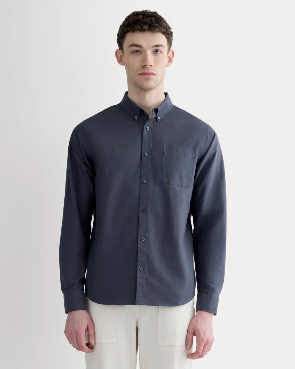 The Classic Oxford Shirt | Slate Grey | Tall