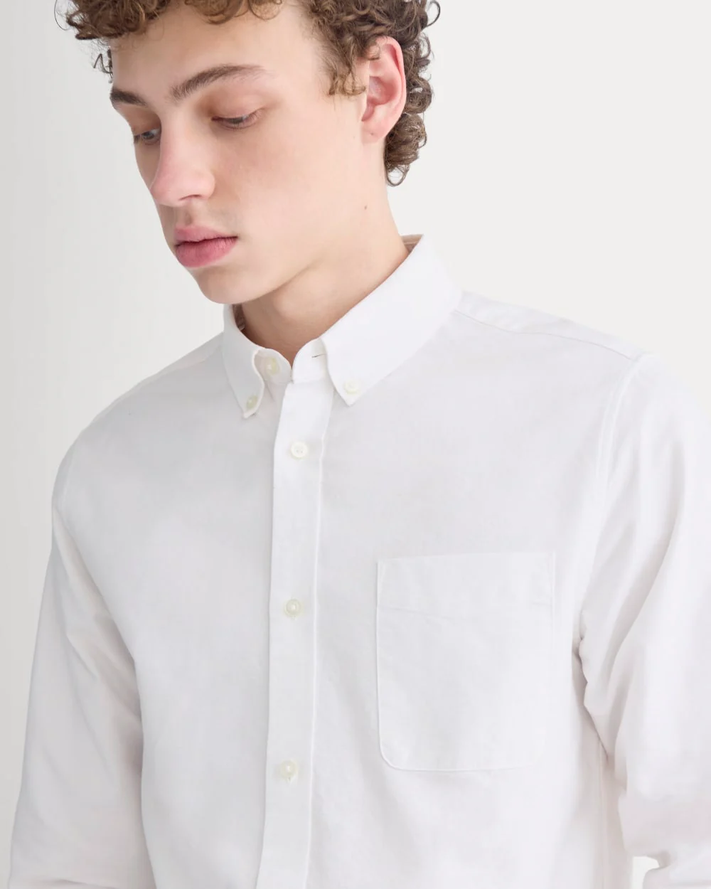 The Classic Oxford Shirt | White | Tall - Image 3