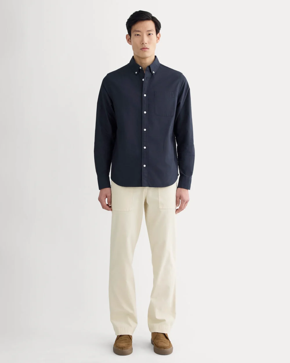 The Classic Oxford Shirt | Navy | Standard - Image 3