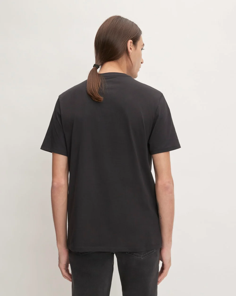 The Organic Cotton Pocket Tee | Black - Image 3