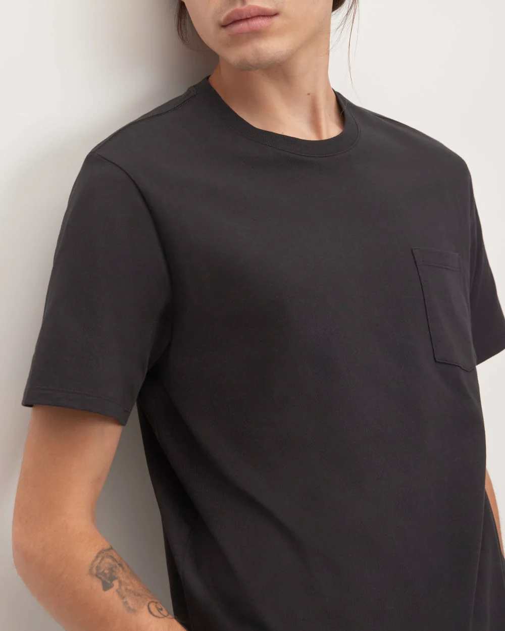 The Organic Cotton Pocket Tee | Black - Image 4