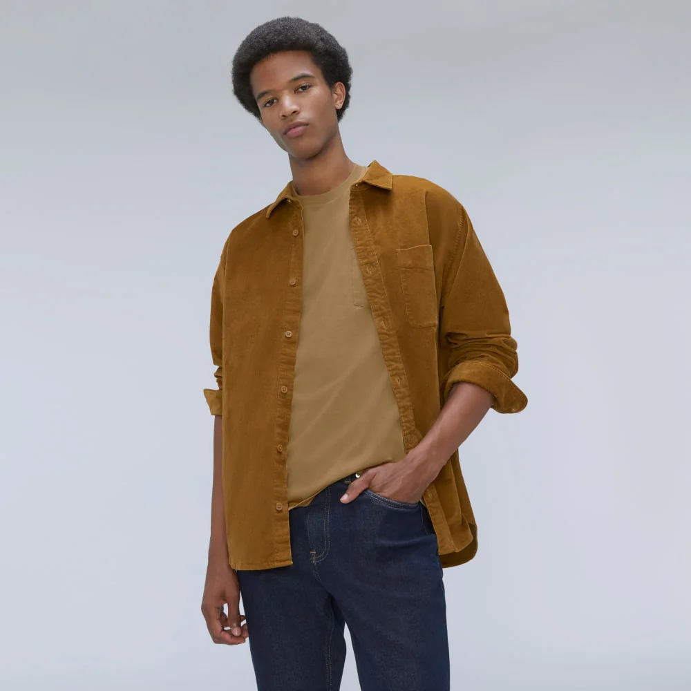The Organic Cotton Pocket Tee | Dark Brown - Image 5