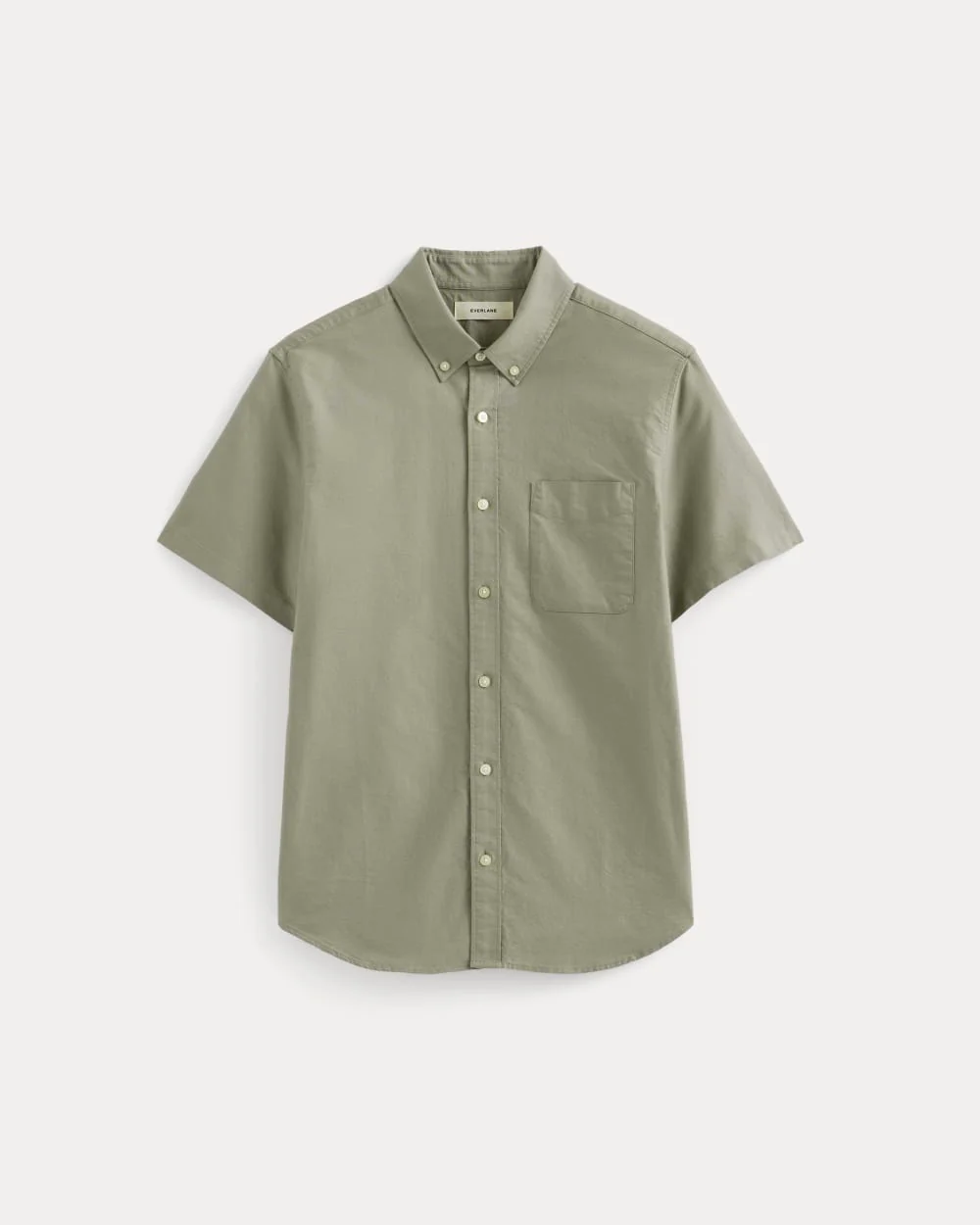 The Organic Short Sleeve Oxford Shirt | Sage Green - Image 2