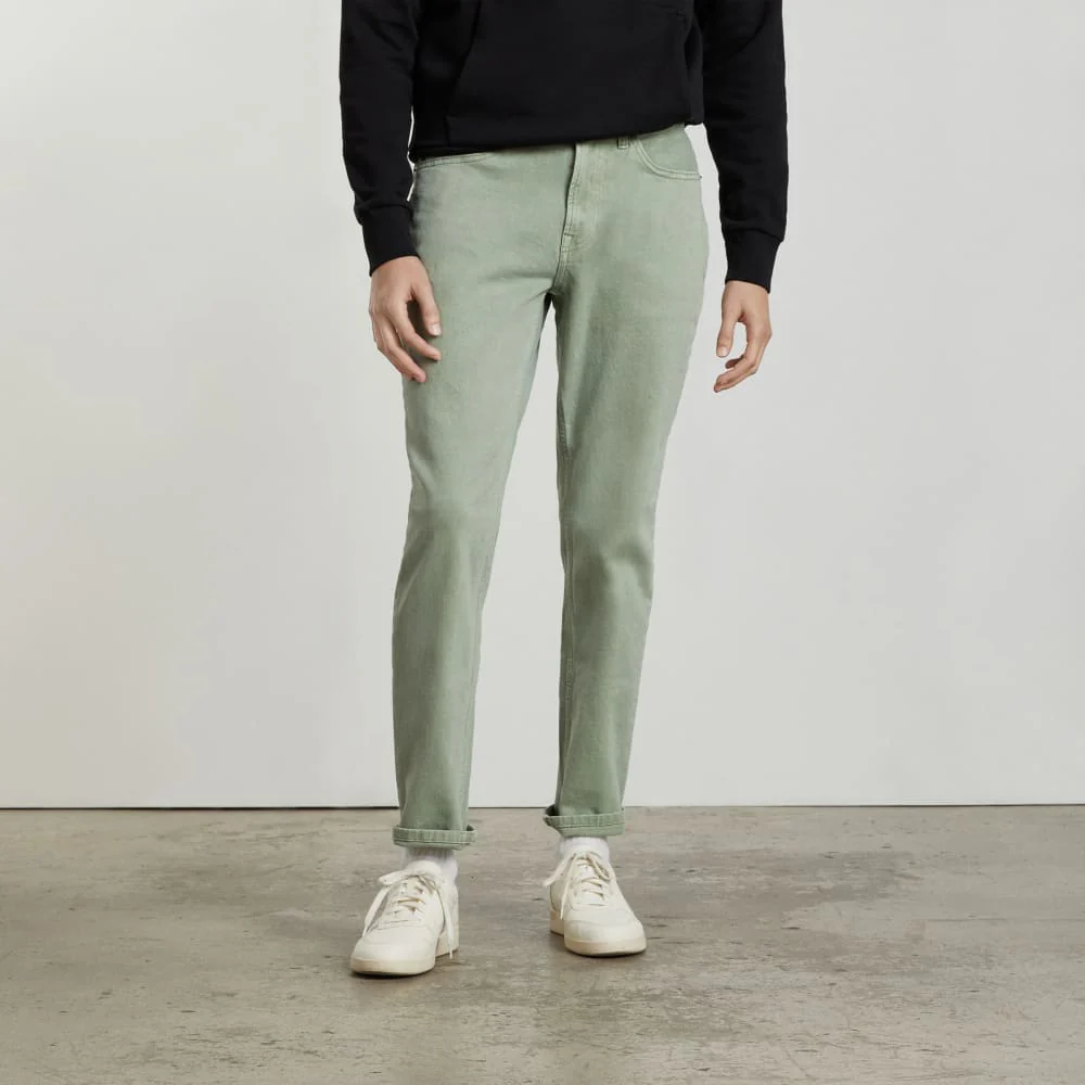 The Organic Cotton Slim-Fit Jean | Archroma Aqua Grey - Image 2