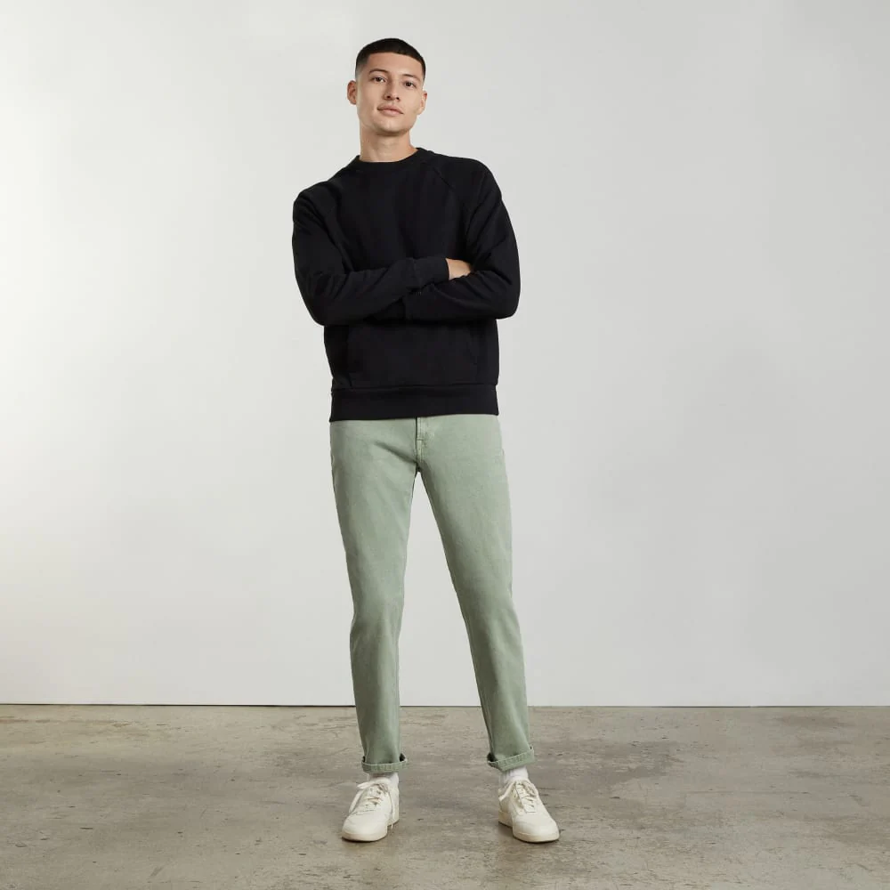 The Organic Cotton Slim-Fit Jean | Archroma Aqua Grey - Image 4
