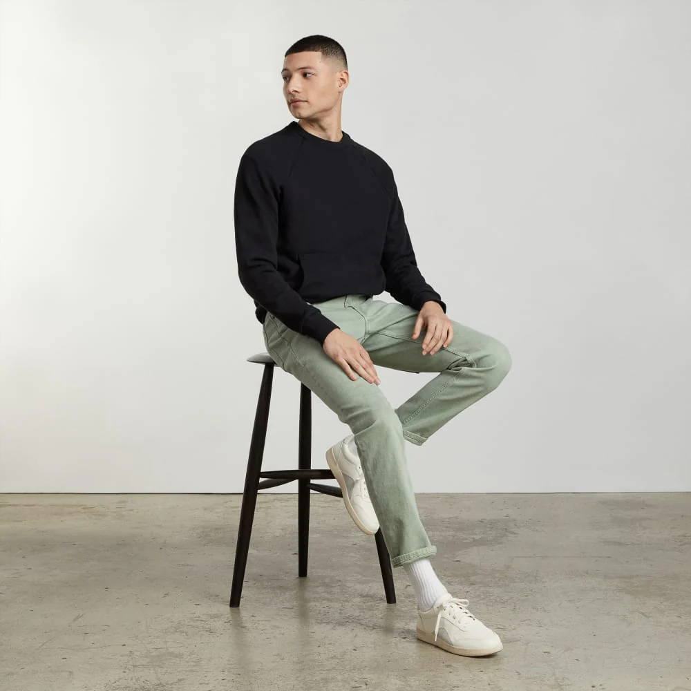 The Organic Cotton Slim-Fit Jean | Archroma Aqua Grey - Image 5