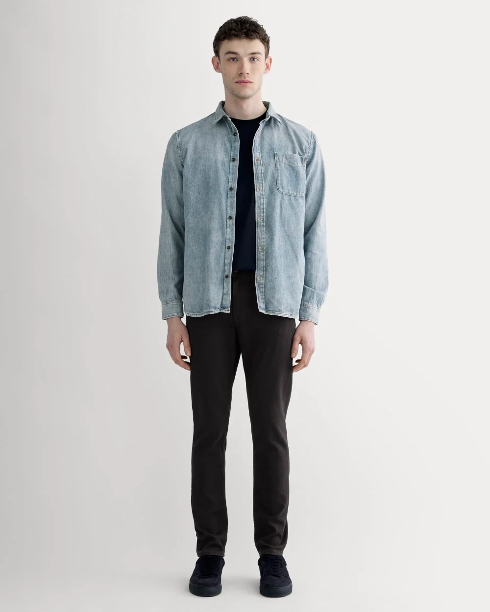 The Organic Cotton Slim-Fit Jean | Black