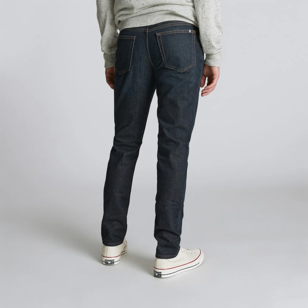 The Organic Cotton Slim-Fit Jean | Broken-In Blue Wash - Image 4
