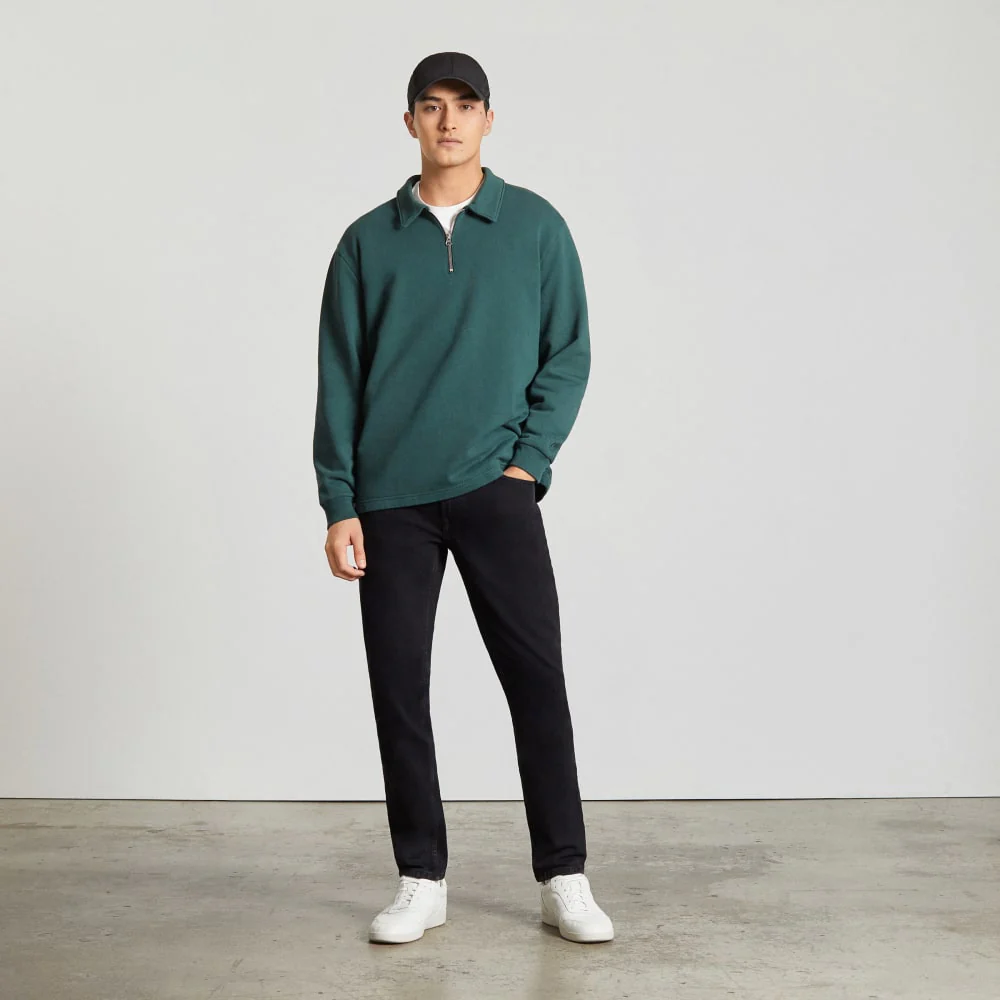 The Organic Cotton Slim-Fit Jean | Coal