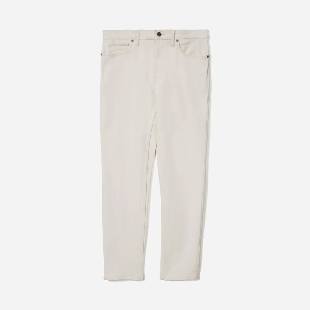 The Organic Cotton Slim-Fit Jean | Ecru - Image 2