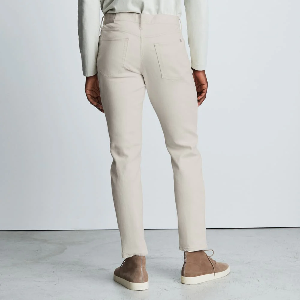 The Organic Cotton Slim-Fit Jean | Ecru - Image 3