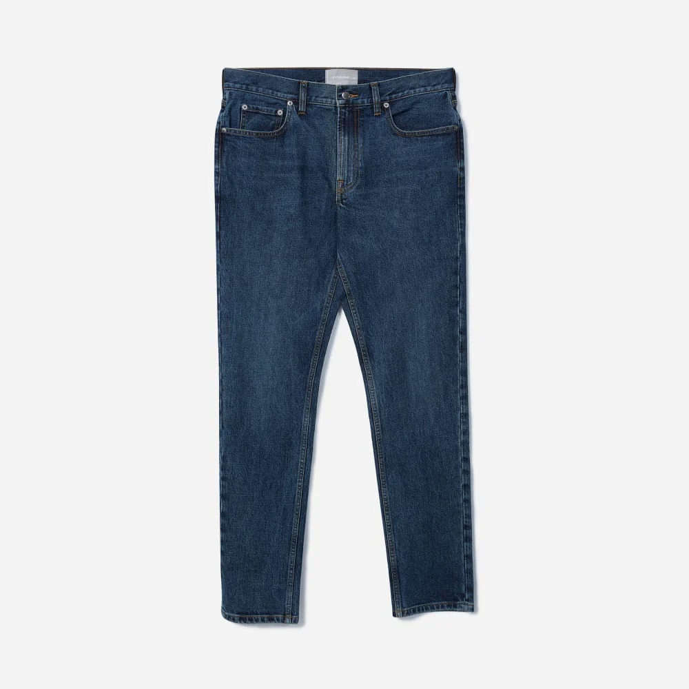 The Organic Cotton Slim-Fit Jean | Faded Indigo - Image 2