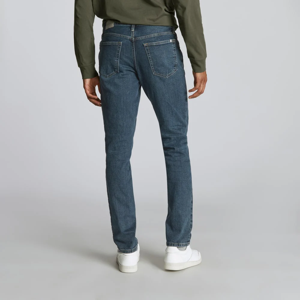 The Organic Cotton Slim-Fit Jean | Faded Indigo - Image 7