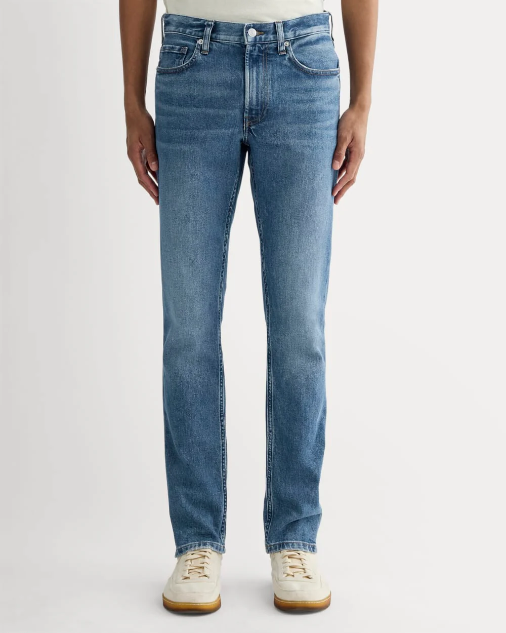 The Organic Cotton Slim-Fit Jean | Light Indigo - Image 3