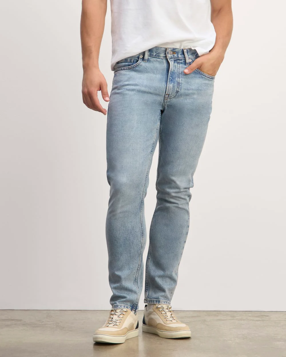 The Organic Cotton Slim-Fit Jean | Salt Lake - Image 3